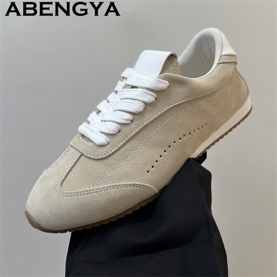 Men'S Shoes Hush Puppies - 女性と男性のレースアップカジュアルシューズ春夏通気性快適なランニングシューズオックスフォードボトムレーシングスニーカーシューズ Mujer