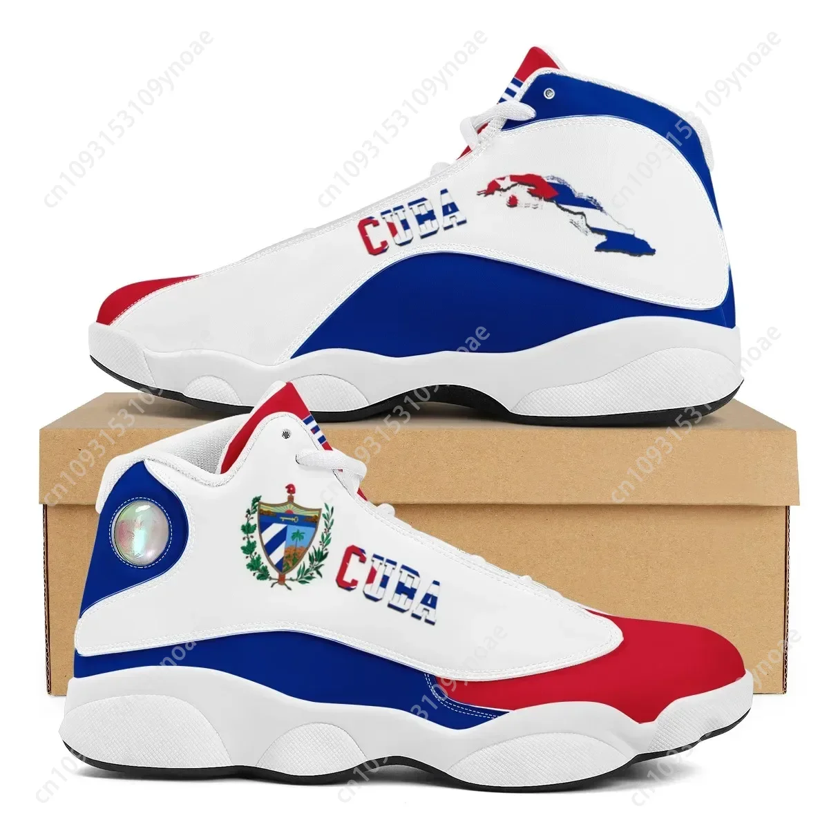 Men'S Shoes Dockers - キューバ国旗プリントクール男性バスケットボールスニーカーカスタム POD テニスシューズ男性ティーンパーソナライズされたギフトランニングシューズドロップシッピング