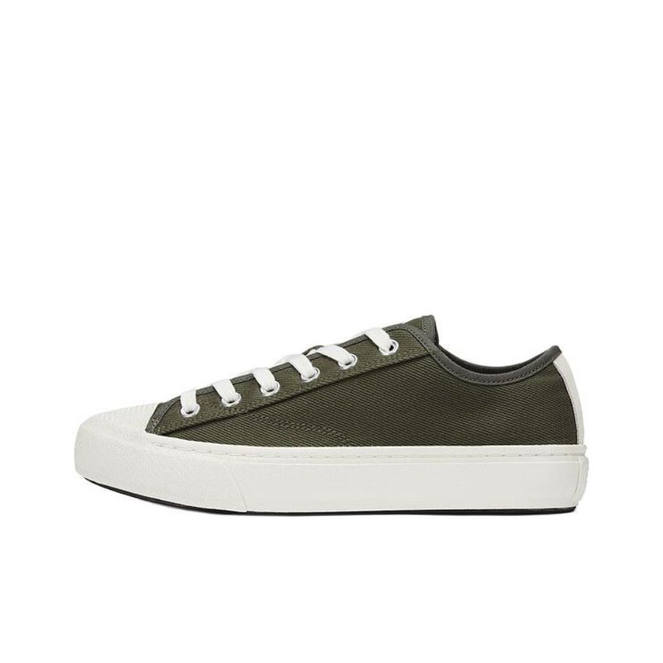 Men Shoes Lacoste - ラコステ ロートップ キャンバスシューズ メンズ カーキ 47CMA0006-2A9