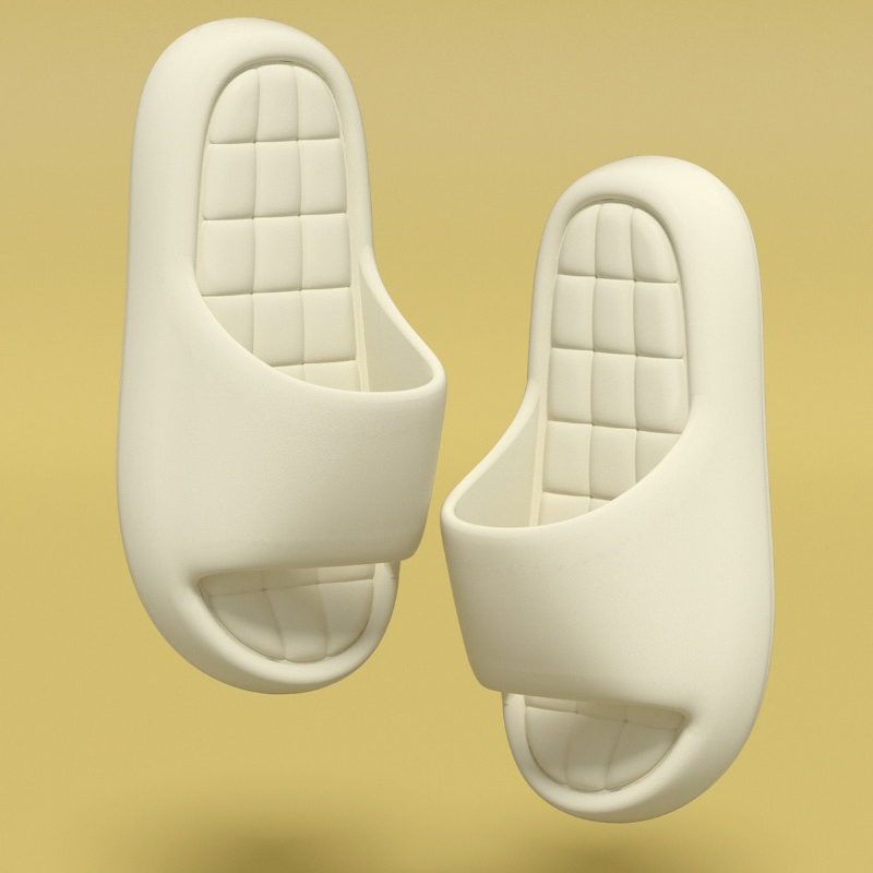 Men Shoes 2026 - クラウドスリッパ レディース チェック柄 サマーサンダル ビーチ 滑り止め