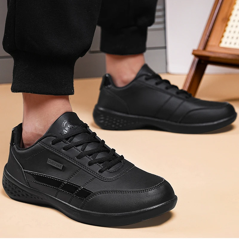 レザーPUメンズシューズスニーカートレンドカジュアルシューズ - Men'S Shoes Hush Puppies のレビューと価格
