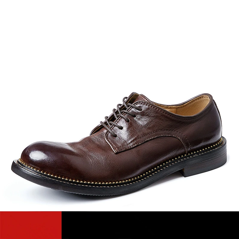 メンズカジュアルレースアップシューズ,手作りの本革スニーカー - Men Shoes Must Have のレビューと価格