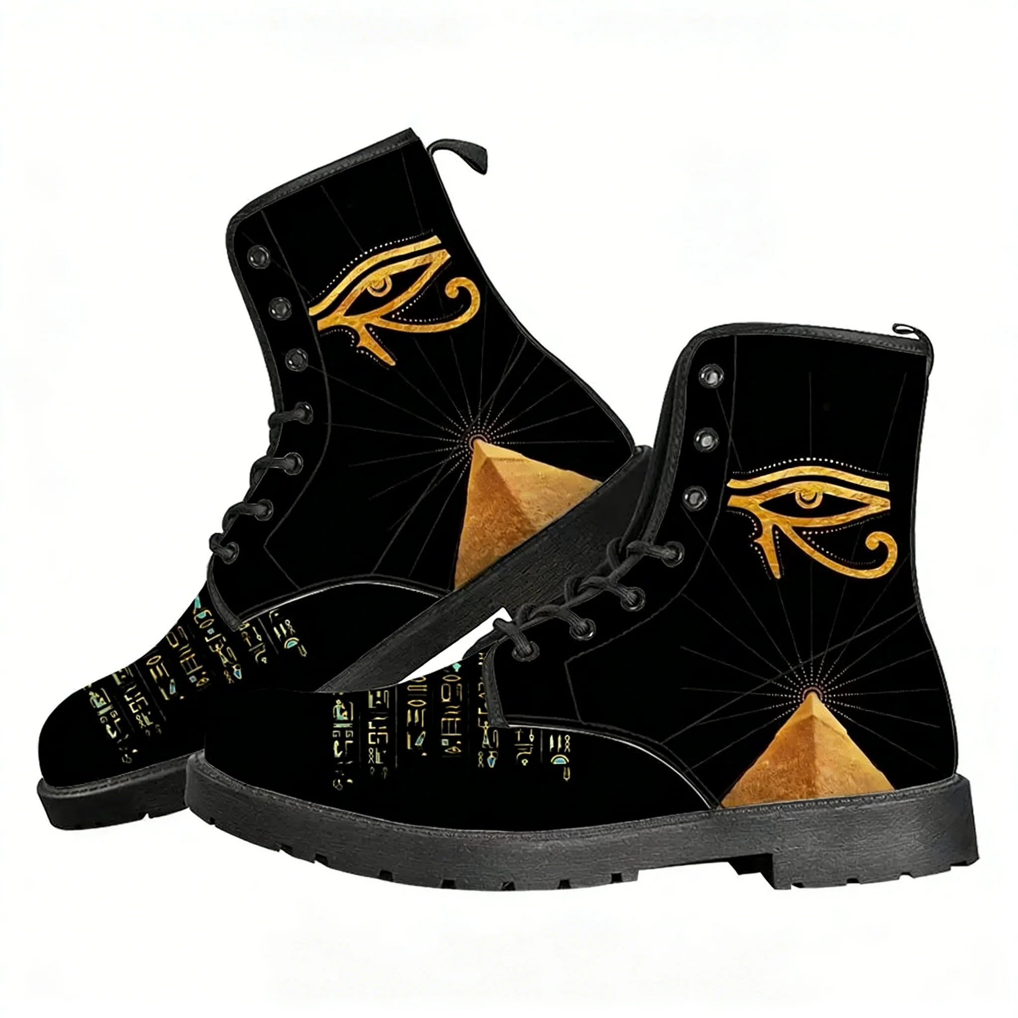 ホルスエジプト神カジュアルブーツメンズレディースエジプトの目 - Men Shoes Egypt のレビューと価格