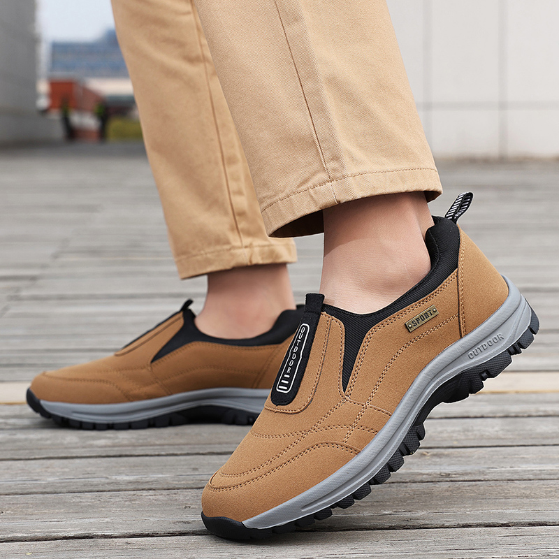 新しい革製メンズローファー、ラグジュアリーメンズカジュアルシ - Men'S Shoes Hush Puppies のレビューと価格