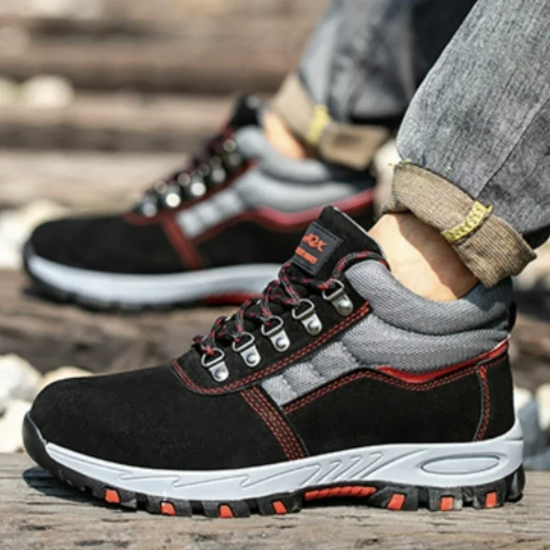 男性用安全作業靴,鋼のつま先の靴,パンク防止,暖かい冬のブー - Men'S Shoes Dockers のレビューと価格