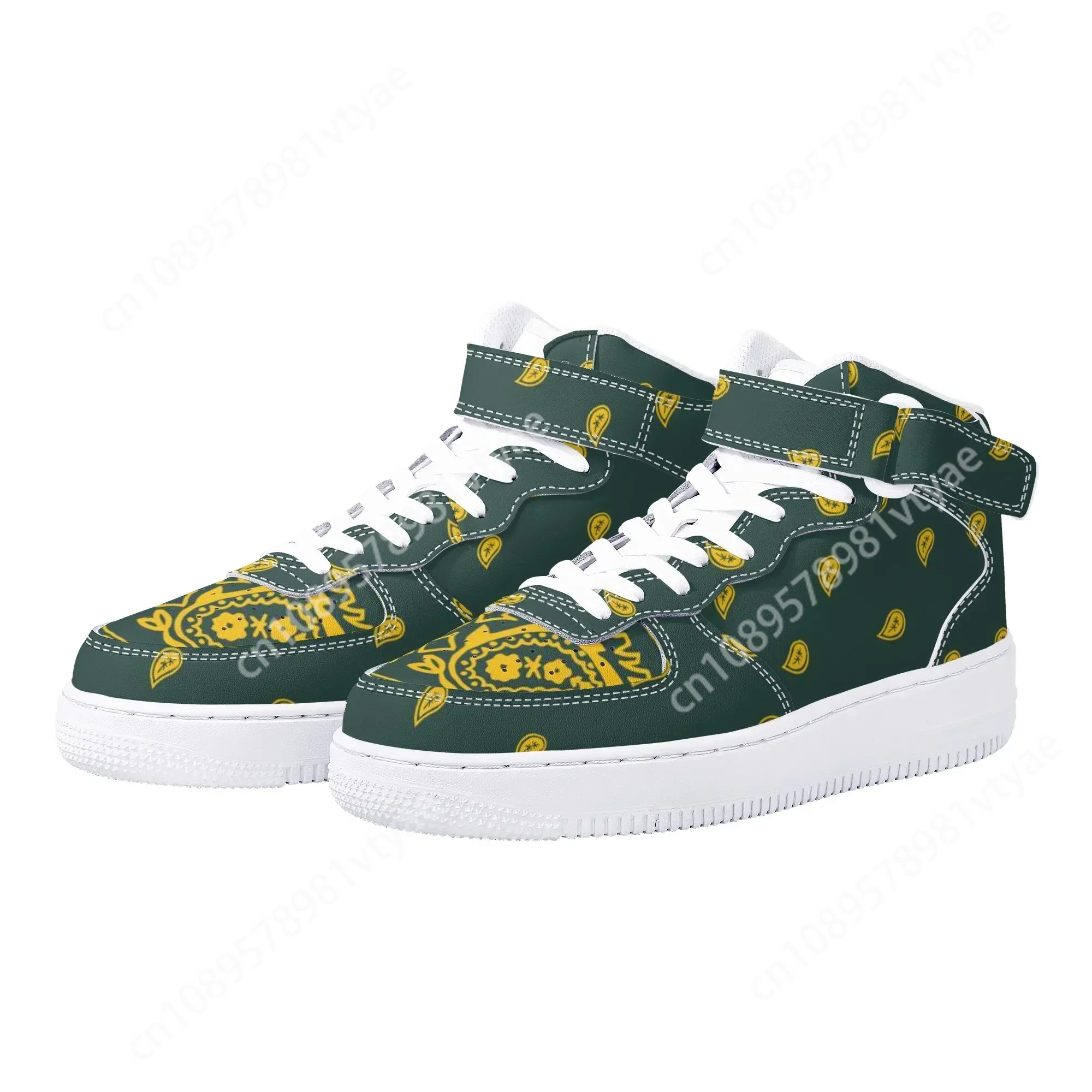 新着バンダナプリント男性バスケットボールスニーカーレジャーシ - Men'S Shoes Dockers のレビューと価格