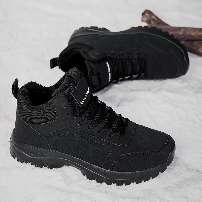 冬のメンズブーツ暖かい豪華なメンズスノーブーツ高品質冬の滑り - Men'S Shoes Dockers のレビューと価格