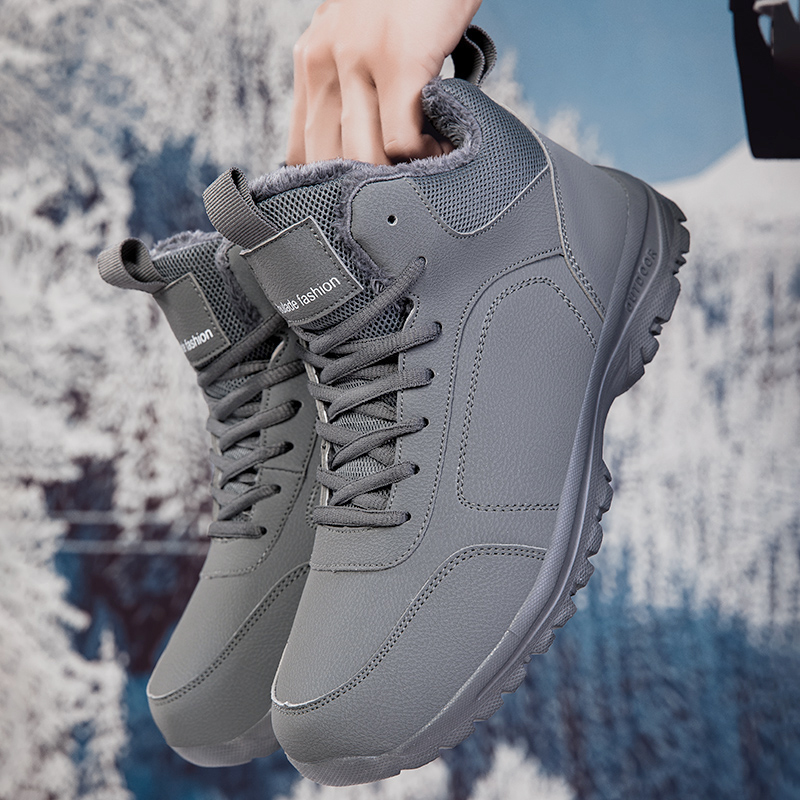 冬のメンズブーツ暖かい豪華なメンズスノーブーツ高品質冬の滑り - Men'S Shoes Dockers のレビューと価格