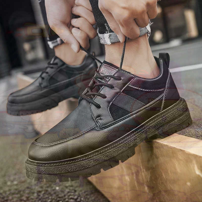 ダーク天然皮革ファッショントレーナーテニスメンズスニーカーフ - Men Shoes Uk のレビューと価格