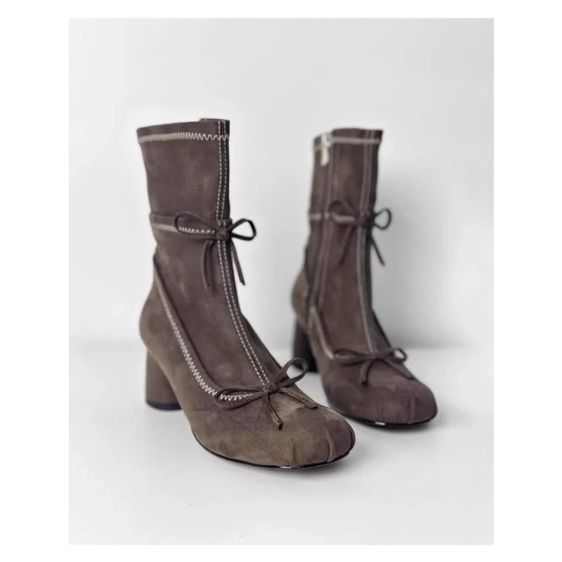 2026年冬ファッション新作パンプス チェルシーゴシック レ - Chelsea Boots Suede のレビューと価格