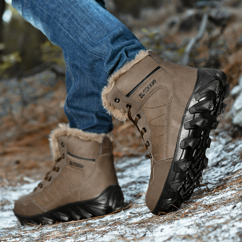 メンズウィンターブーツ暖かい防水滑り止めぬいぐるみスニーカー - Men'S Shoes Dockers のレビューと価格