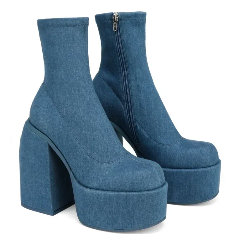 デザイナーアンクルブーツ女性のためのブランドの女性のヒールプ - Chelsea Boots Suede のレビューと価格