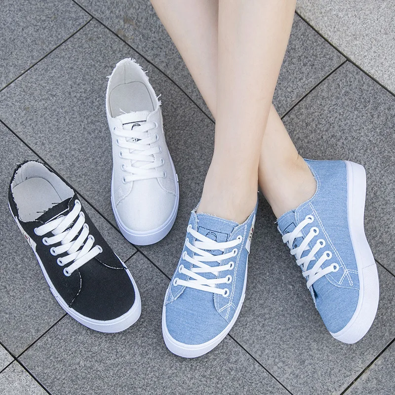 2026 春夏の女性のキャンバススニーカーロートップデニムス - Men Shoes 2026 のレビューと価格