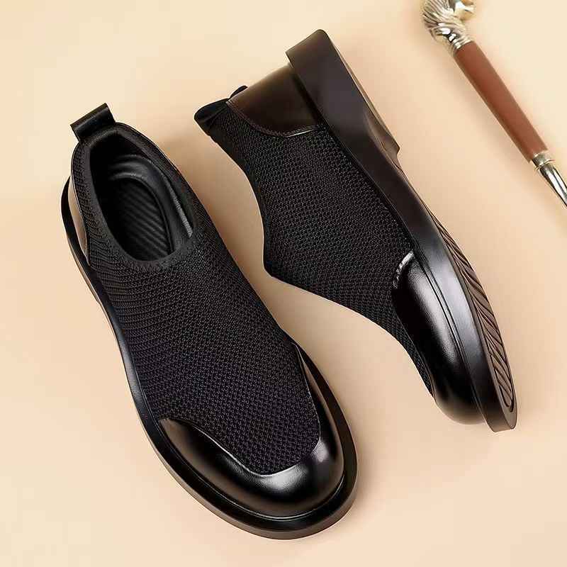 新しいメンズ夏のファッショナブルな大型カジュアルレザーシュー - Men Shoes Uk のレビューと価格