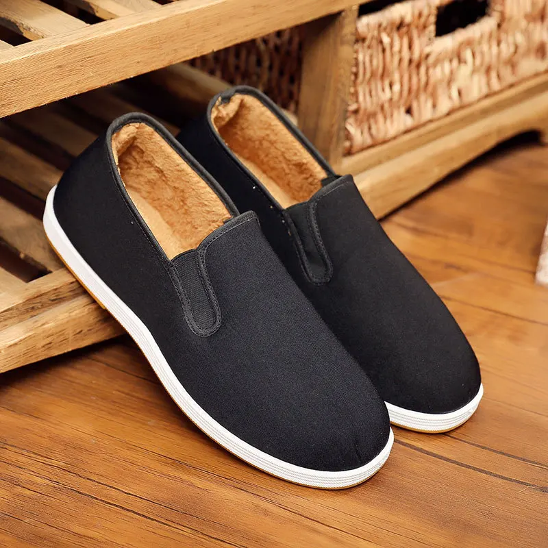 2026 冬の新メンズカシミヤ綿靴牛腱ソールノンスリップカジ - Men Shoes 2026 のレビューと価格