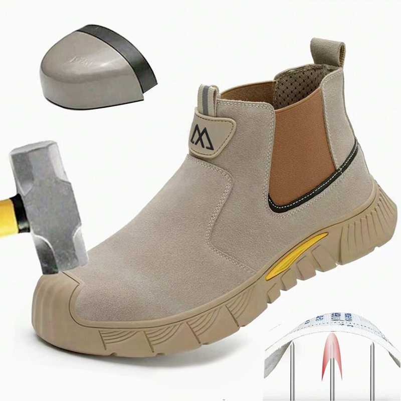 耐摩耗性と耐久性に優れたスチールトゥ作業靴（男女兼用）、耐衝 - Men'S Shoes Dockers のレビューと価格