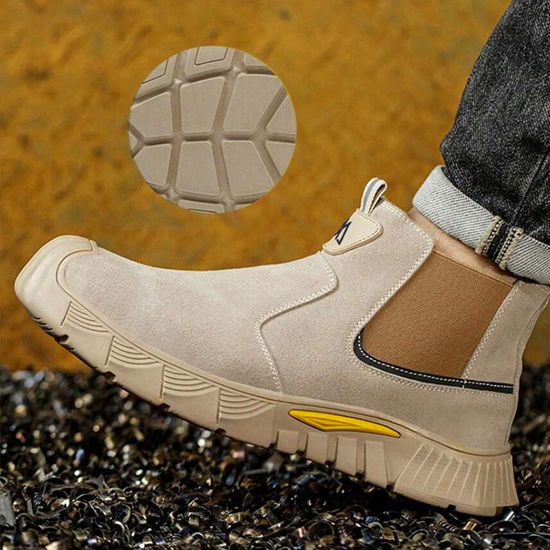 耐摩耗性と耐久性に優れたスチールトゥ作業靴（男女兼用）、耐衝 - Men'S Shoes Dockers のレビューと価格