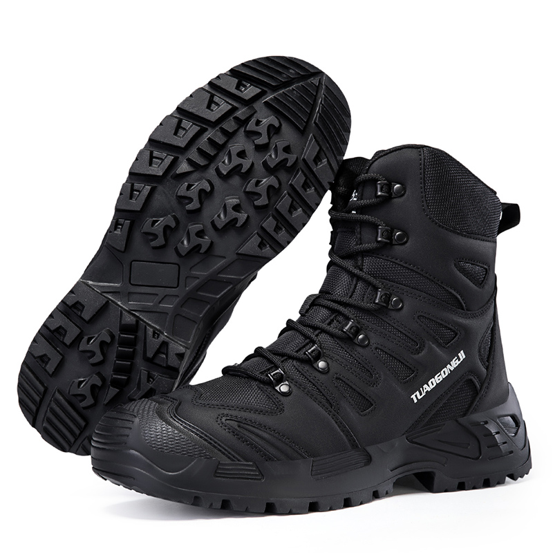男性の屋外ハイキング戦術ブーツ足首デザートブーツスポーツ登山 - Men'S Shoes Dockers のレビューと価格