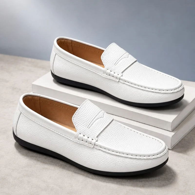 クラシックデザインのカジュアルシューズ男性用スリッポンシュー - Men'S Shoes Hush Puppies のレビューと価格