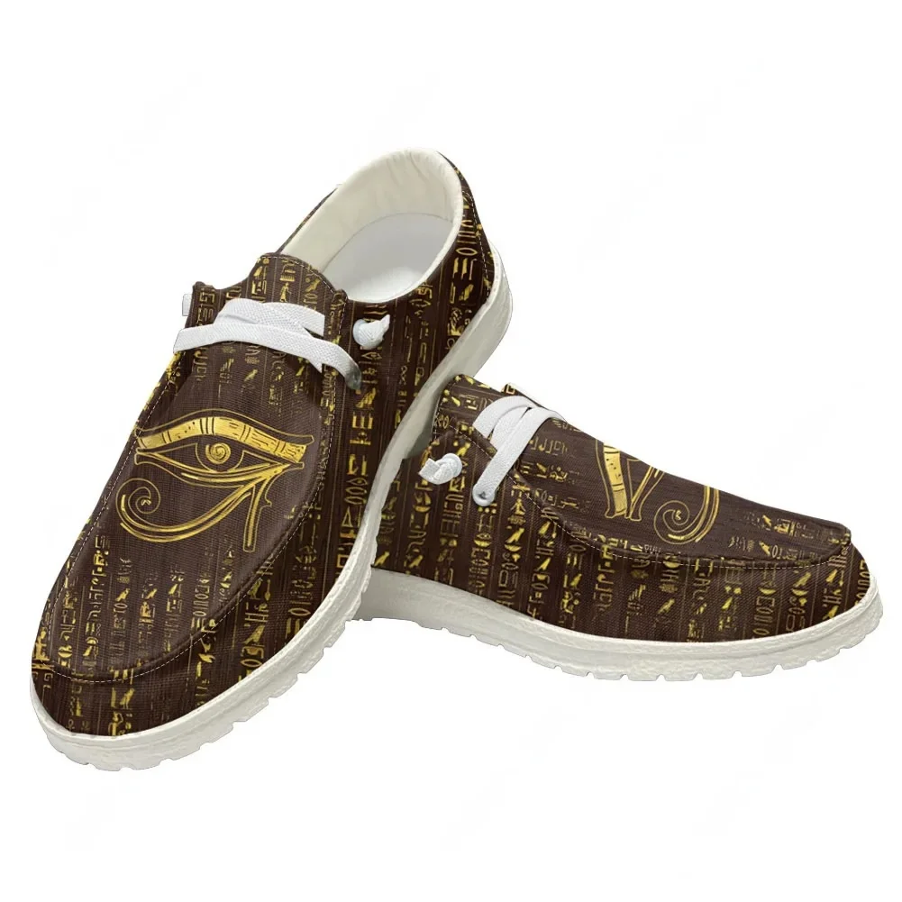 ホルスエジプト神のエジプトの目カジュアルシューズ男性女性フラ - Men Shoes Egypt のレビューと価格