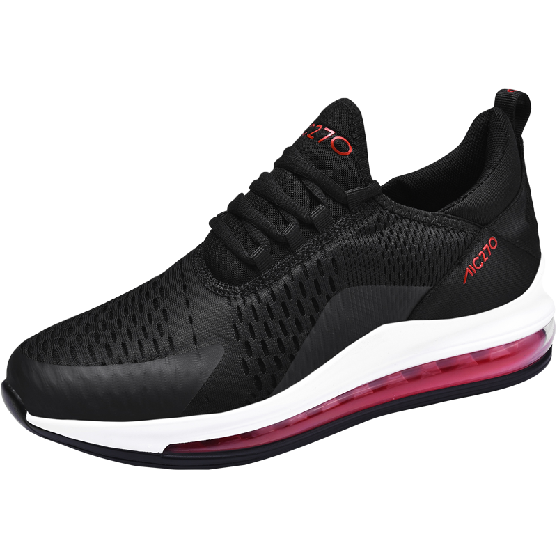 男性靴スニーカー男性テニス高級靴メンズカジュアルトレーナーレ - Mesh Trainer Breathable のレビューと価格